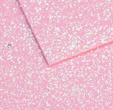 Фоамиран мерцающий 1,5мм Холодно - розовый размер 60x70см (3шт)