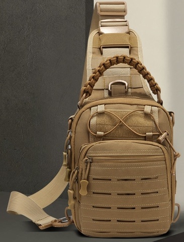 Картинка рюкзак однолямочный Skully Tactic RWZS889 black - 13