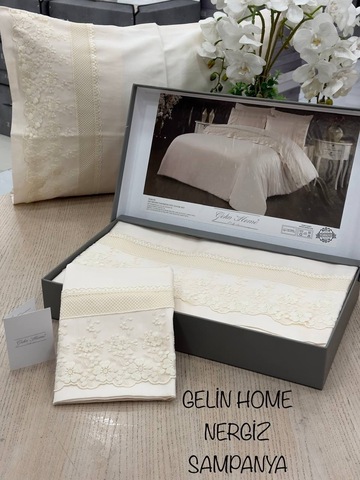 Постельное белье Gelin Home NERGIS шампань