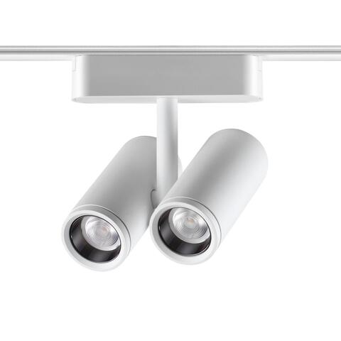 359109 SHINO NT23 000 белый Трековый светильник для низков. шинопровода IP20 LED 4000K 2*8W 48V 1360Лм SMAL