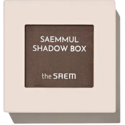 The Saem Eye Saemmul Shadow SingleM Тени для век BR02 More Deep Brown