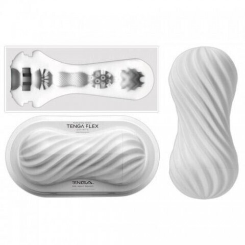 TENGA FLEX Мастурбатор Silky White