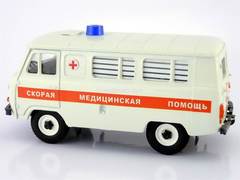 UAZ-3962 Bus Ambulance Medical Assistance 1:43 Agat Mossar Tantal