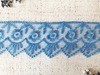 Вышивка на органзе, ш. 5,5 см.