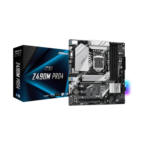 Материнская плата ASRock Z490M PRO4