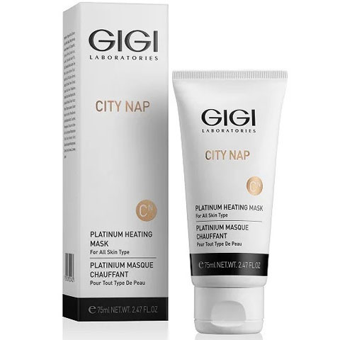 GIGI City Nap: Платиновая маска для лица (Platinum Heating Mask)
