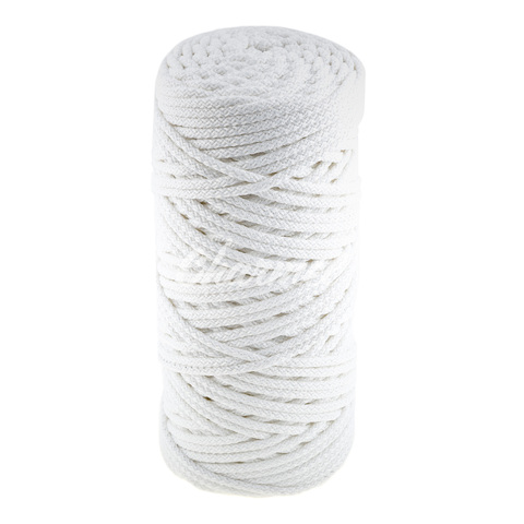 White our polyester cord 5 mm