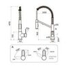 Omoikiri 4994451 Смеситель Mikawa 2 Plus-SB-C латунь/хром