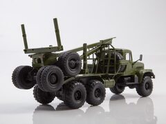 KRAZ-255L1 timber carrying trailer khaki  1:43 Legendary trucks USSR #54