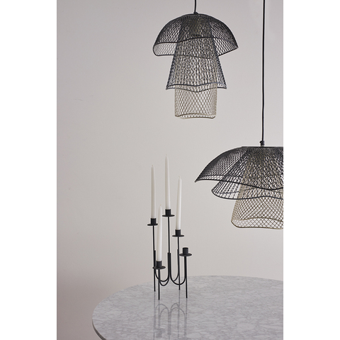 Подсвечник 36см Bergenson Bjorn Flam