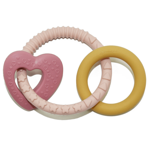 Damaq qaşıyıcı\PETITE&MARS Silicone teether Love