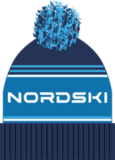 Шапка теплая Nordski Stripe Dark Blue