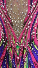 Купальник для художественной гимнастики б/у р.34