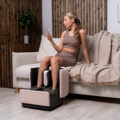 PUF массажер для ног (бежевый)