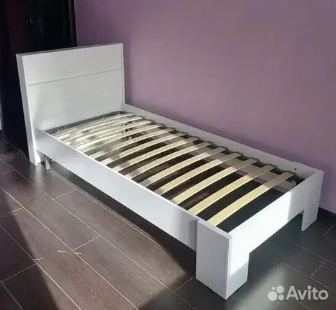 Кровать Хелен 1.6 КР 03, Белый шагрень