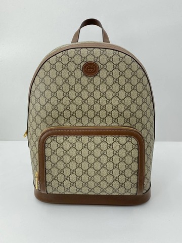 Рюкзак Gucci GG Supreme коричневый