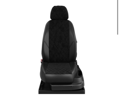 Авточехлы для KIA Carens 2 с 2006-2012г. хэтчбек (Комплектация 5мест). Задние спинка и сиденье 40 на 60, 5- подголовников