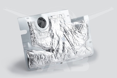 брызговик двиг. перед.УАЗ 3163 с накладкой рул.мех. с ш/изоляцией   (3163-00-2802030-95)