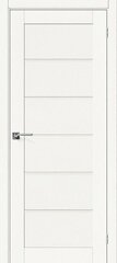 Дверь Вуд Модерн-22 / Цвет Whitey / Стекло Magic Fog / Двери Браво