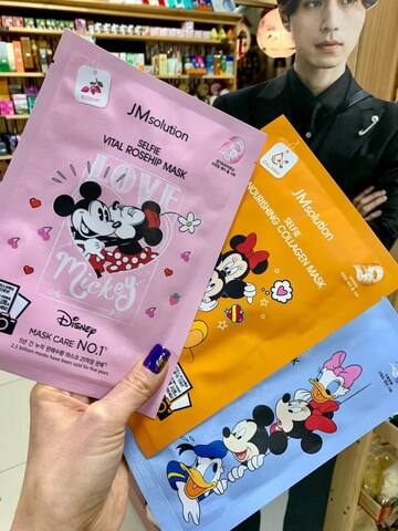 Тканевая маска для лица JM Solution Selfie Disney Edition в ассортименте, 30 гр