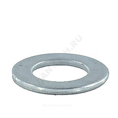 Шайба плоская стальная оц М18 вес DIN 125 Китай