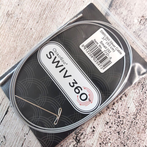 Трос для спиц № 2,75-5 SWIV360 Silver Cable (S)