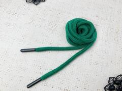 Шнур, ш. 5 мм, L 126 см, зелёный