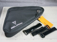 Сумка на раму чёрная 6x20x22x29 1,5L