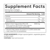 Масло с жирными кислотами МСТ 1000 мг, MCT Oil 1000 mg, Sports Research, 120 капсул 4