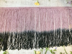 Тесьма текстиль бахрома градиент, ш. 25 см.