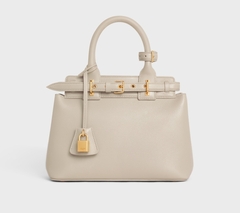 Сумки CELINE TEEN CONTI из натуральной телячьей кожи кремовый