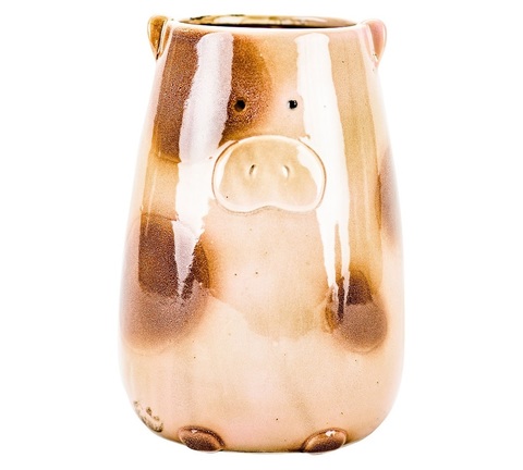 Подставка для кухонных приборов Boston Warehouse Pinky Pig