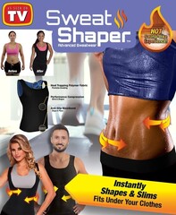 Мужская майка для похудения Sweat Shaper, размер XXL/XXXL