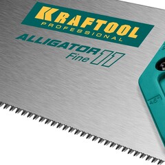 KRAFTOOL Alligator Fine 11, 550 мм, ножовка для точного реза (15203-55)