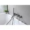 Abber Wasser Kreis AF8130NG Смеситель для ванны скрытого монтажа, цвет: серый