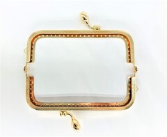 Застежка-фермуар пришивная, р. 12,5х8 см