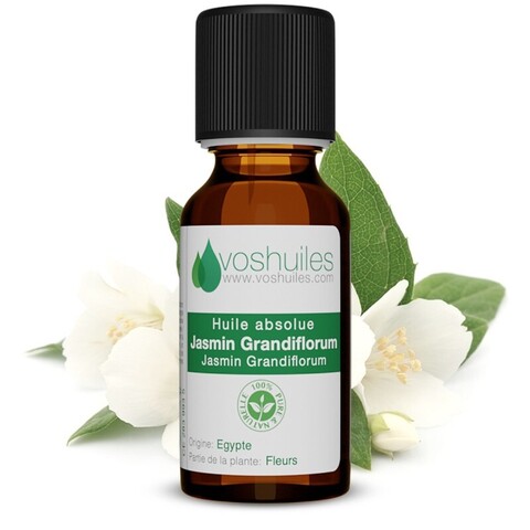 VosHuiles. Эфирное масло Жасмиа Крупноцветкового (Jasmine Grandiflorum) - 2 мл
