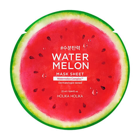 Watermelon Mask Sheet Тканевая маска для лица, увлажняющая