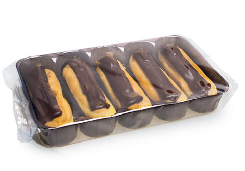 Эклеры шоколадные, 5шт