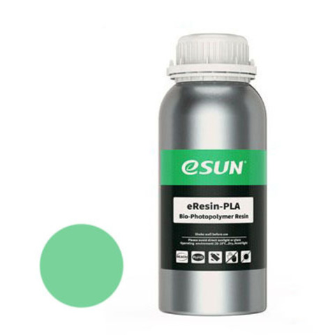Фотополимер ESUN eResin-PLA светло-зеленый (1 кг)