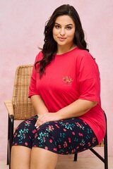 Пижама женская со штанами TARO 3109/3168 DORA_Темно-синий + малиновый