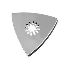 Насадка для МФИ ПРАКТИКА подошва дельта, VELCRO, БЕЗ отверстий, для шлифлистов 80 мм (240-409)