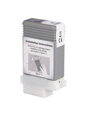 Струйный картридж Sakura 2885C001 ( PFI-120 BK) для Canon imagePROGRAF TM-200/TM-205/TM-300/TM-305, пигментный тип чернил, черный, 130 мл.