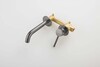 Aquatek AQ1313BGM AQ1313BGM ЕВРОПА смеситель для раковины настенный 2 отв. (внешняя и скрытая часть), шлиф. черный хром