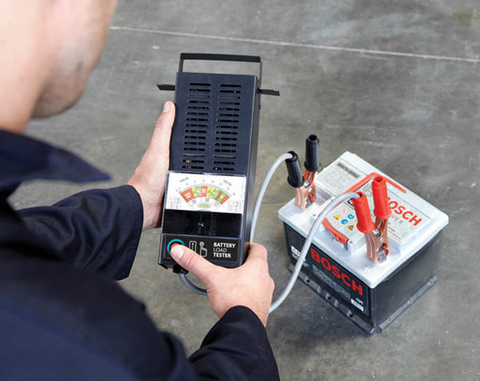 Тестер АКБ аналоговый с нагрузочной вилкой Ring Automotive RBA10 (6/12В)