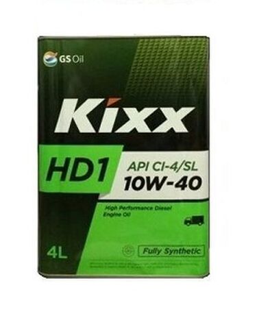 Масло моторное Kixx HD1 CI-4/E7 10W-40(E) CI-4/SL 4L