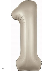 Аг 40''/102 см, Цифра Slim Кремовый, Сатин, 