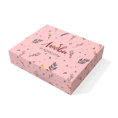 Коробка самосборная одиночная Прямоугольник, 17*20*6 см, Любви и красоты, 1 шт.