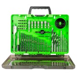 GREENWORKS Набор сверл, бит и коронок в кейсе 60 предметов (2944507)