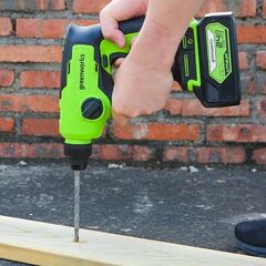 Перфоратор Greenworks GD24SDS1 24V (1,2 Дж) аккумуляторный, без АКБ и ЗУ